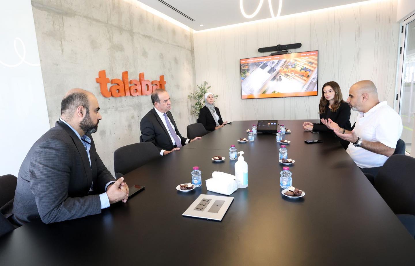 Minister Samirat to Talabat Partnership to enhance the digital economy and empower women in the governorates